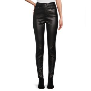 NWT A loves A Women’s Black Faux Leather Pants